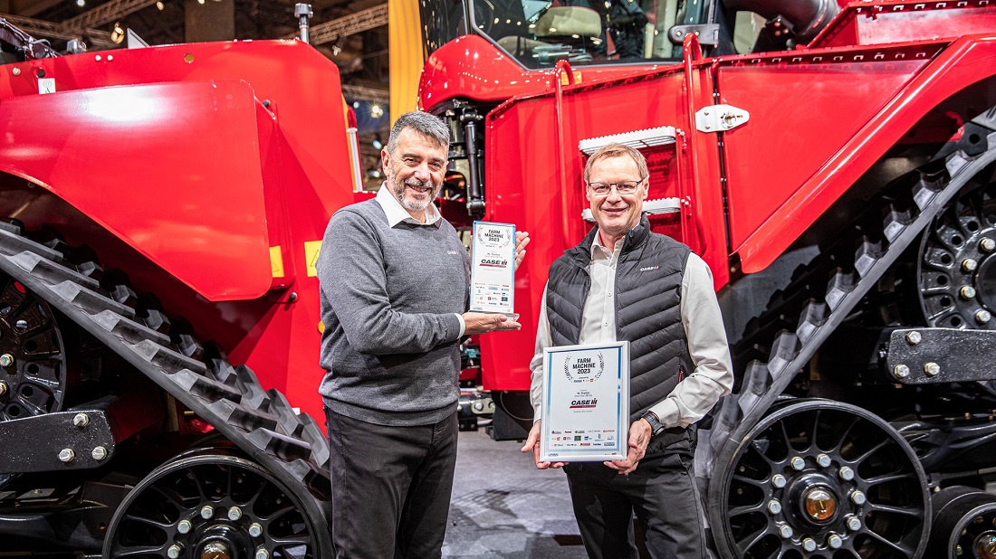 CASE IH QUADTRAC AFS CONNECT™ отримав приз «Фермерська машина 2023» на виставці сільськогосподарського устаткування SIMA