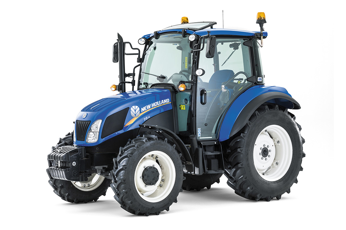 CNH Industrial представляет первый прототип электрического трактора с автономными функциями