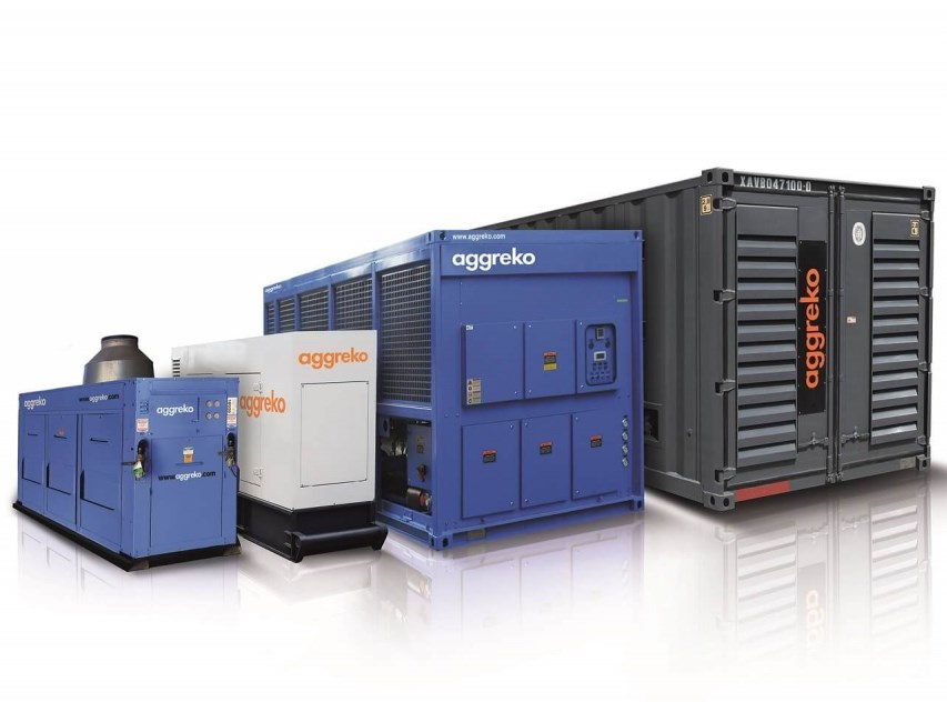 Генераторы Aggreko