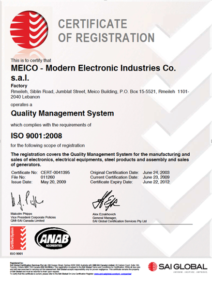 Meico Power Generators
